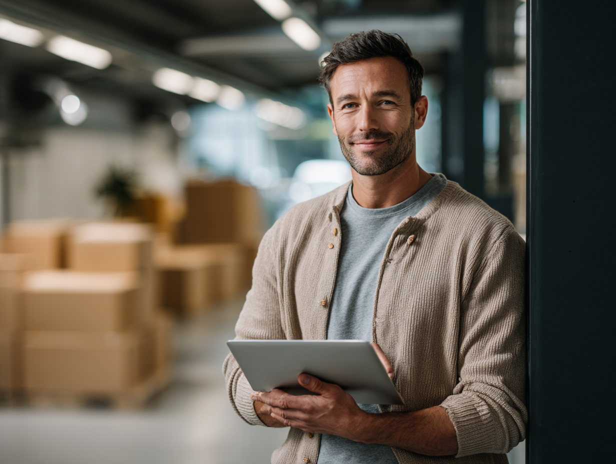 Kutu paketleyen kadın görseli